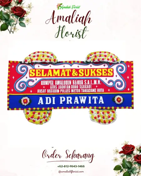 Papan Bunga Ucapan Selamat Pasawahananyar